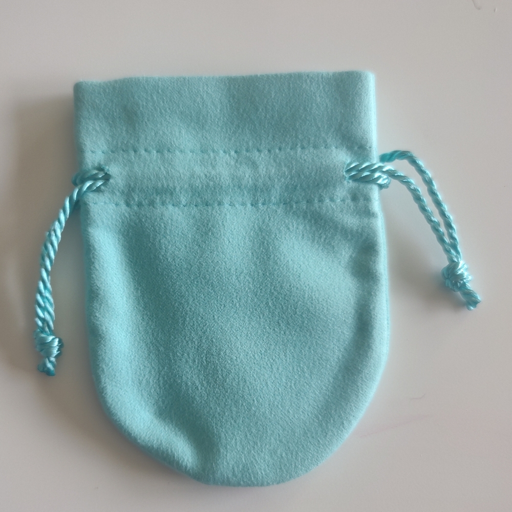 NWT Tiffany & Co Small Drawstring Jewelry Bag - Picture 2 of 5